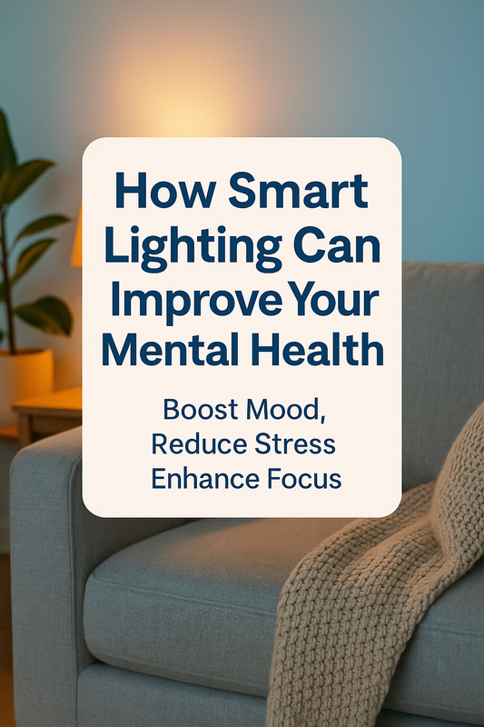 How Smart Lighting Boosts Mental Health: Mood and Focus Made Easy